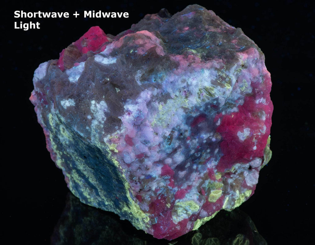 Hackmanite, Calcite, Phlogopite, Diopside - Afghanistan