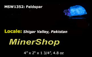 Bi-Color Feldspar from Pakistan