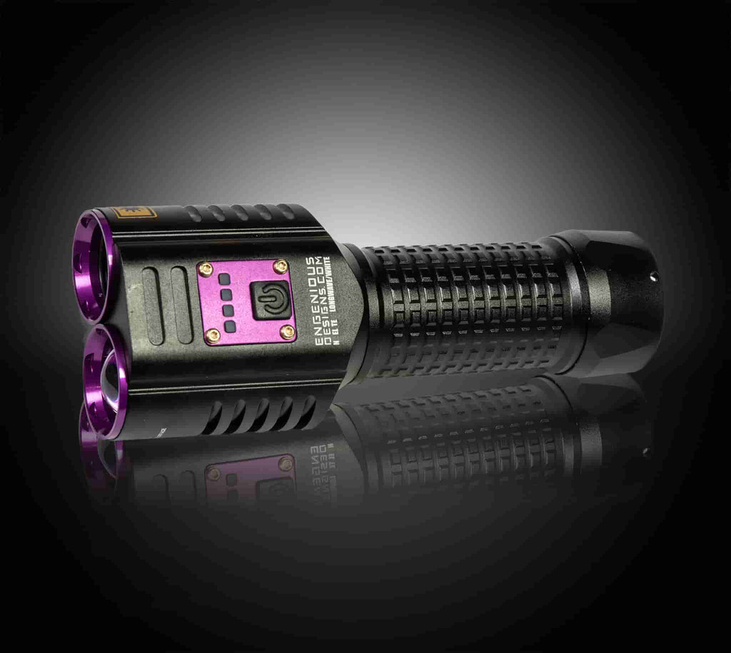 NiteLite - A Dual-Wave UV 365nm and White Light Flashlight
