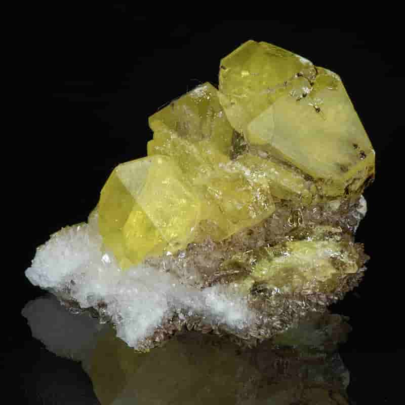 Sulphur crystal from Italy