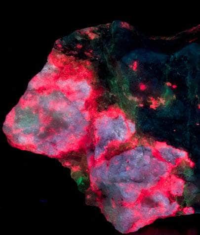 A Photo of Greenland Tugtupite Margarosanite