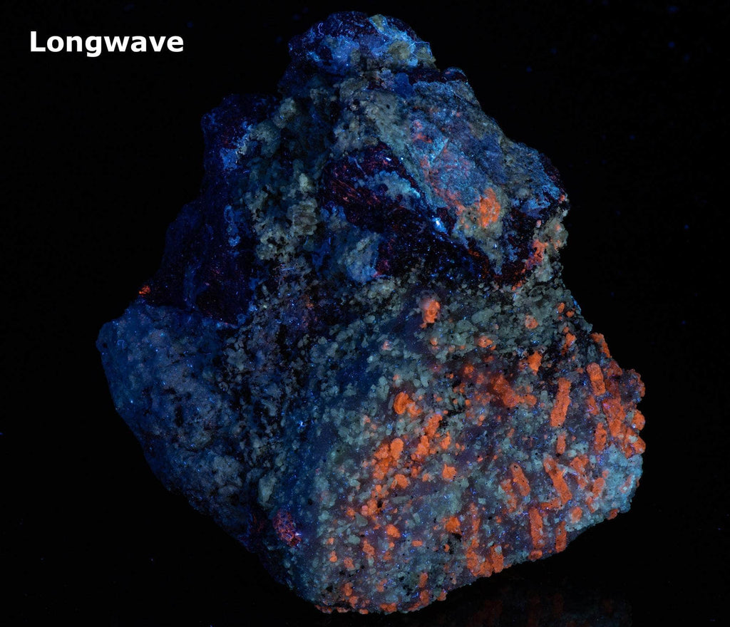 Phlogopite, Calcite, Diopside, Blue Lazurite from Afghanistan
