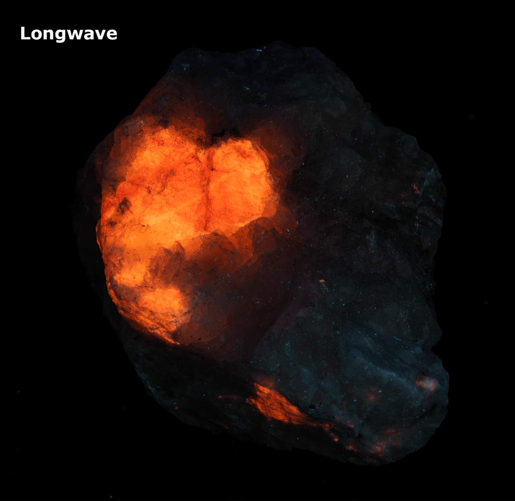 tenebrescent and fluorescent sodalite also known as hackmanite