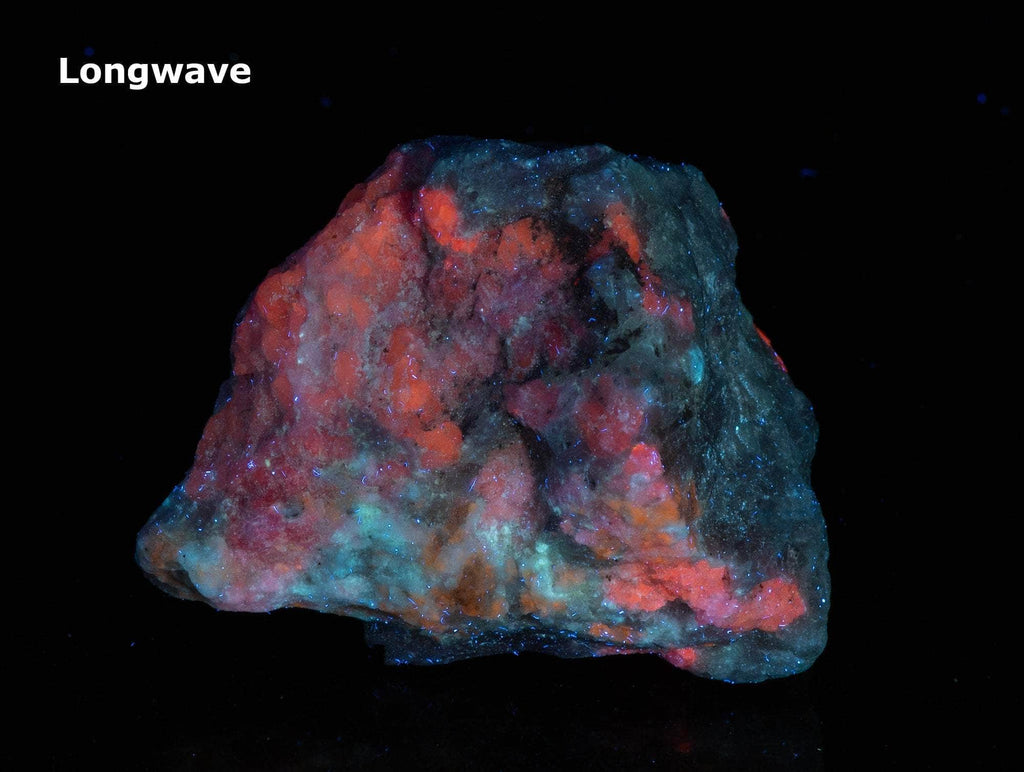 Tenebrescent hackmanite from Afghanistan.