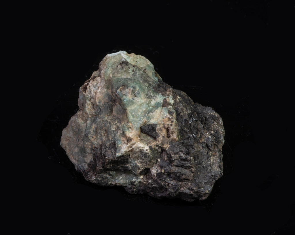 A piece of green sodalite brightly fluorescent under all wavelengths. 