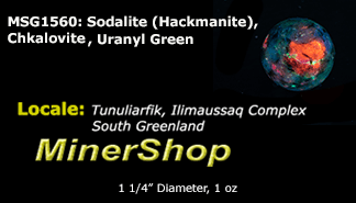 Fluorescent Sodalite Hackmanite Sphere from Greenland with Tenebrescence