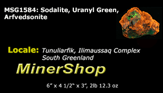 tenebrescent and fluorescent sodalite from greenland