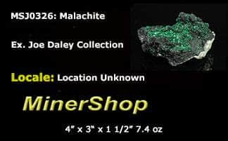 Fine green malachite crystal sprays.