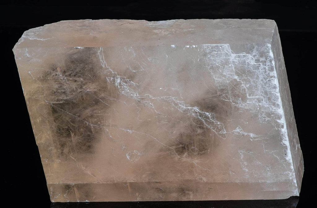 Pink Calcite Rhomb from Challenger Cave, Mexico