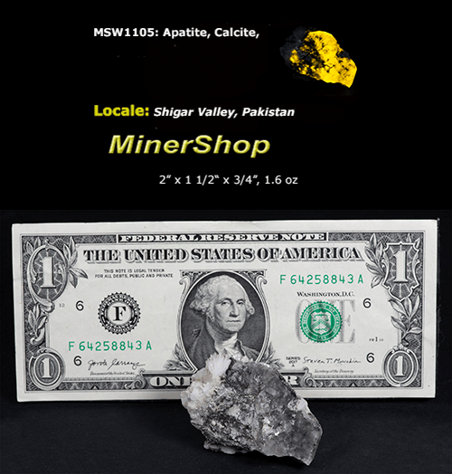 A nice sized piece of uv reactive calcite