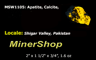 A nice sized piece of uv reactive calcite