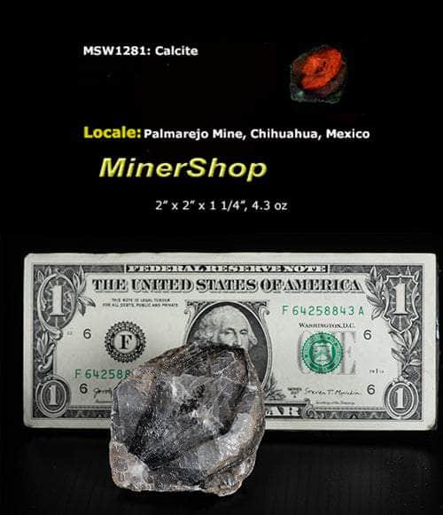 fluorescent red calcite