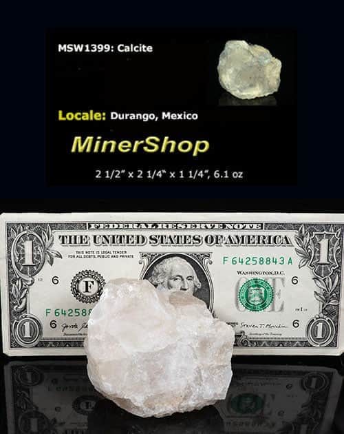 A nice sized piece of uv reactive calcite