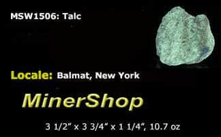 talc from balmat new york