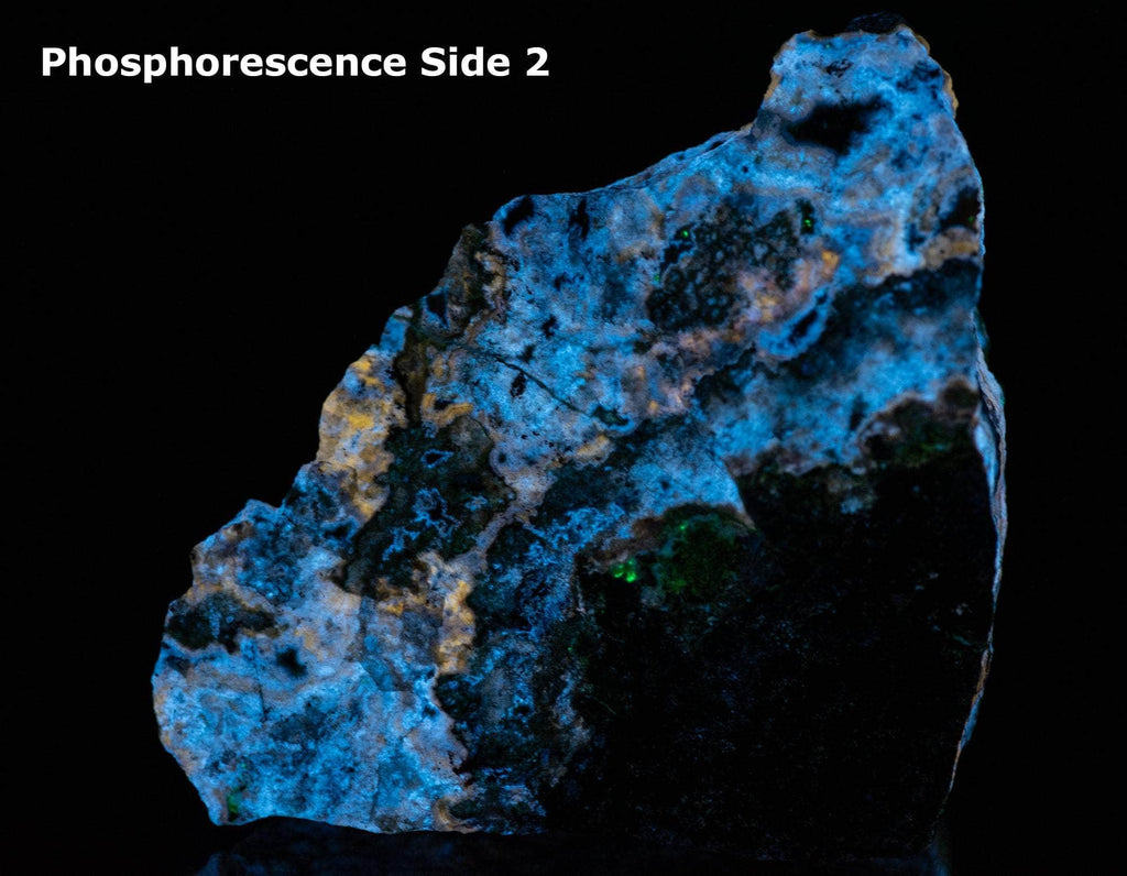 willemite and calcite from puttapa mine in Australia