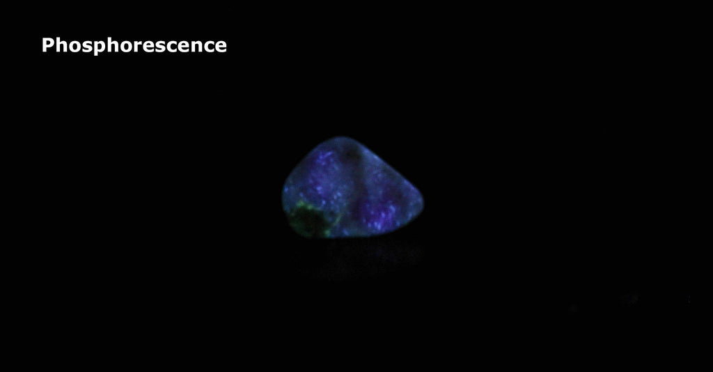 tugtupite displaying phosphorescence