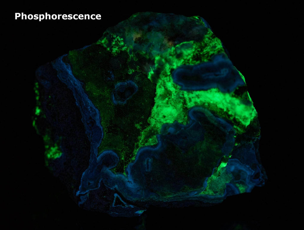 Calcite, Willemite, Unknowns - Puttapa Mine, Australia