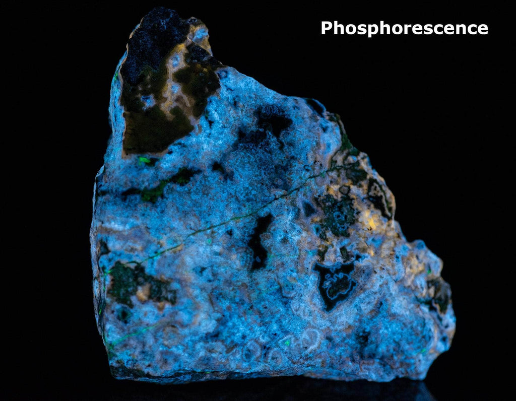 willemite and calcite from puttapa mine in Australia