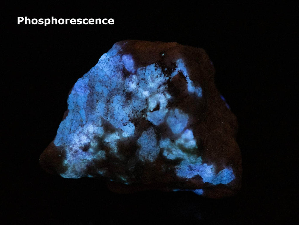 Tenebrescent hackmanite from Afghanistan.