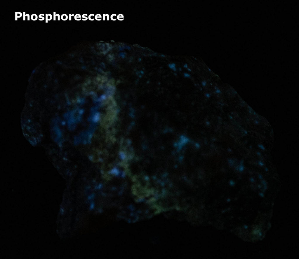 Tenebrescent hackmanite from Afghanistan.