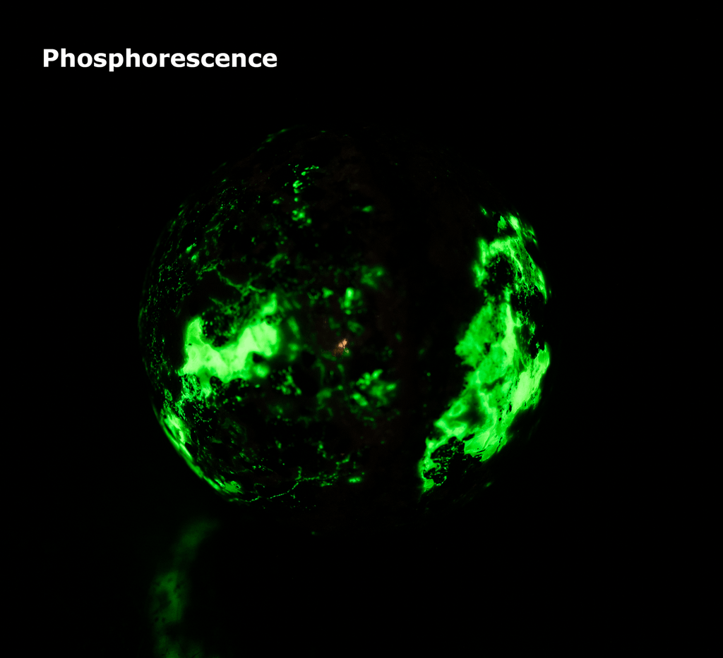 Willemite, Sphalerite Sphere from Sterling Hill Mine 