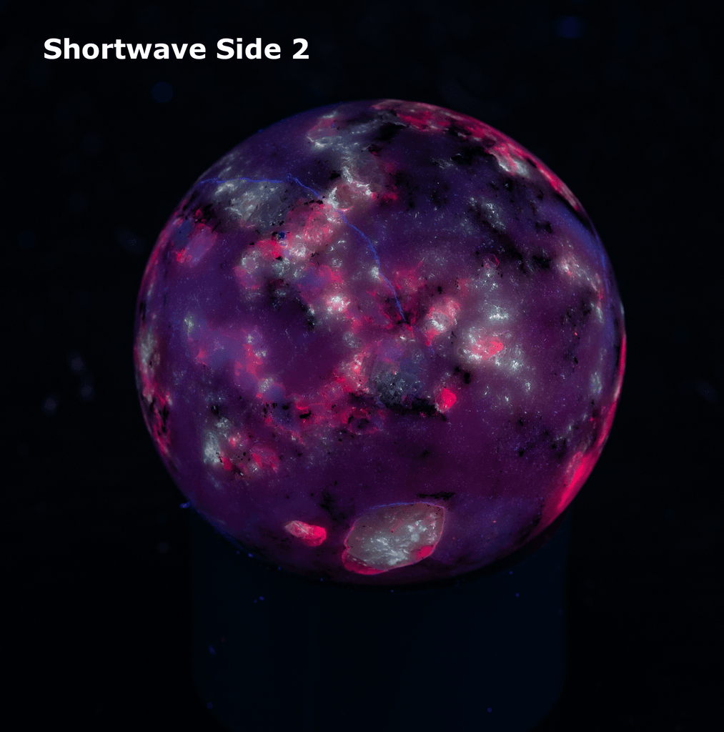 Tugtupite, Polylithionite Sphere from Greenland