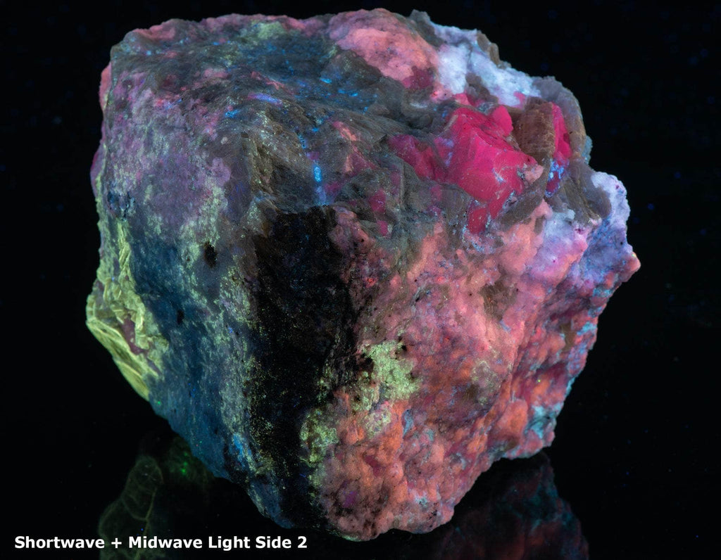 Hackmanite, Calcite, Phlogopite, Diopside - Afghanistan
