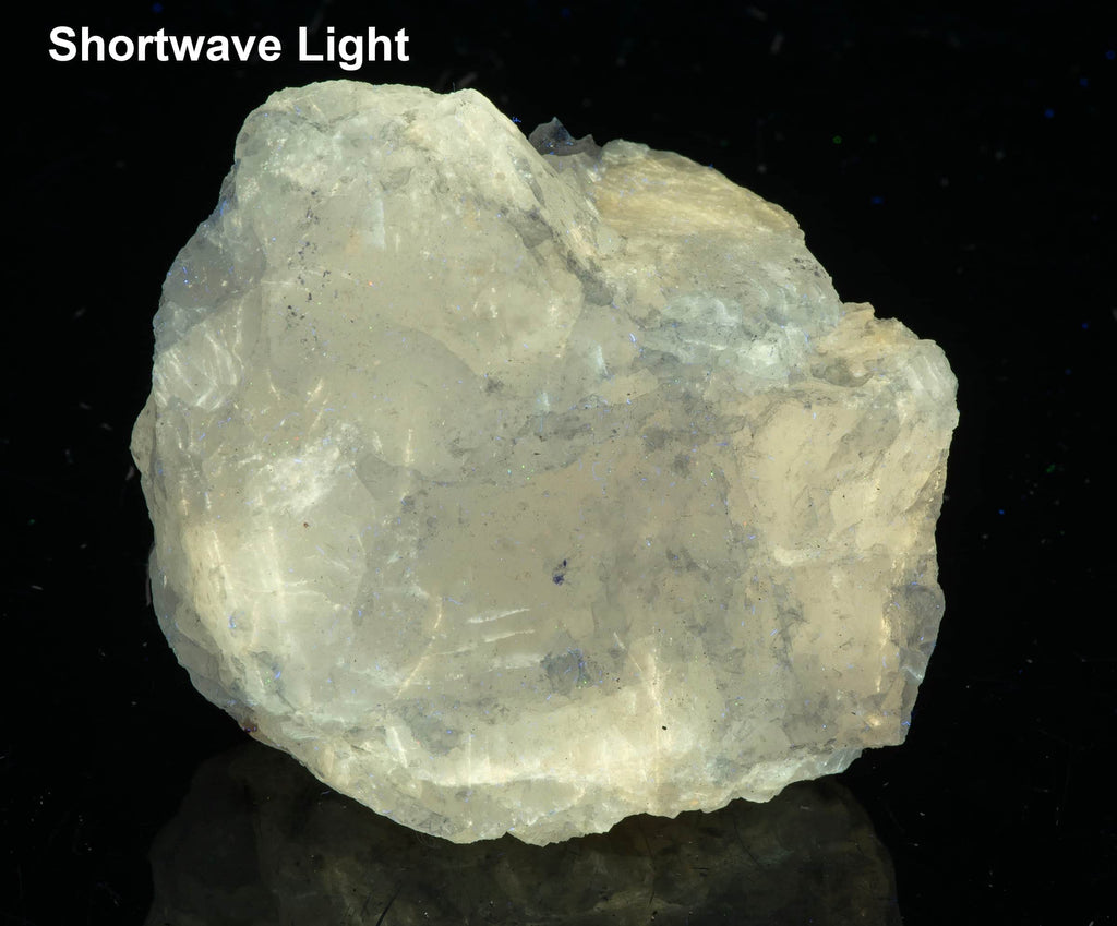 A nice sized piece of uv reactive calcite