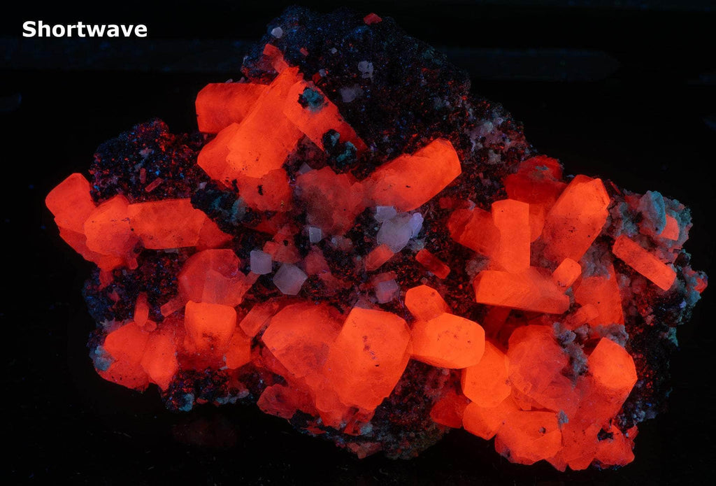 apatite and calcite on pyrite from peru