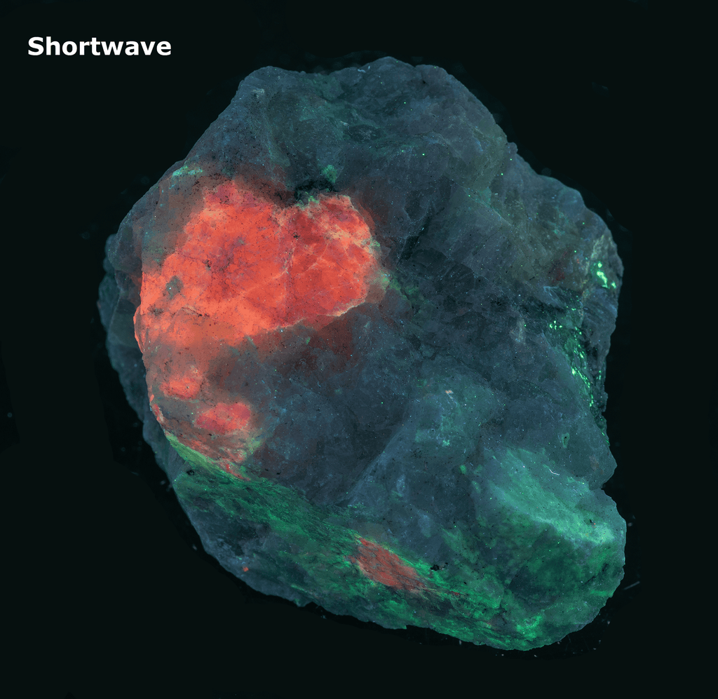 tenebrescent and fluorescent sodalite also known as hackmanite