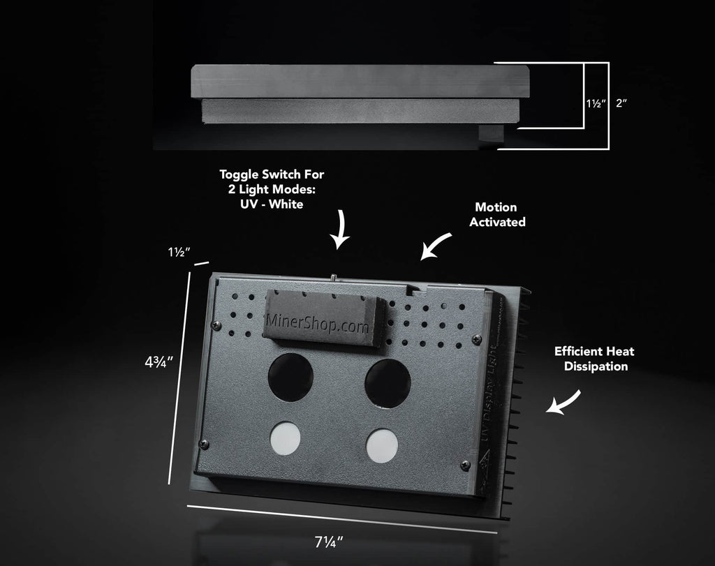 365nm uv light for yooperlites, fluorescent rocks and uv reactive things
