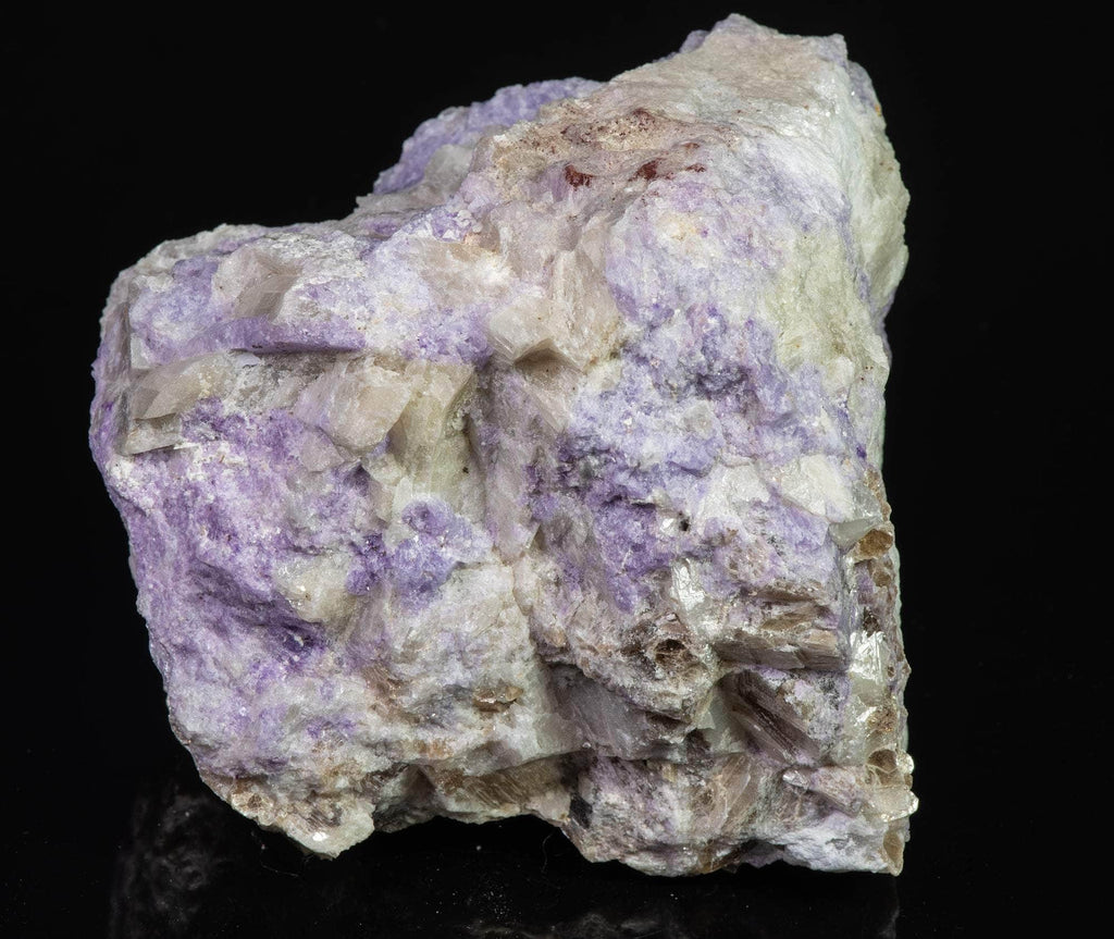 Tenebrescent Hackmanite, Calcite, Phlogopite from Afghanistan