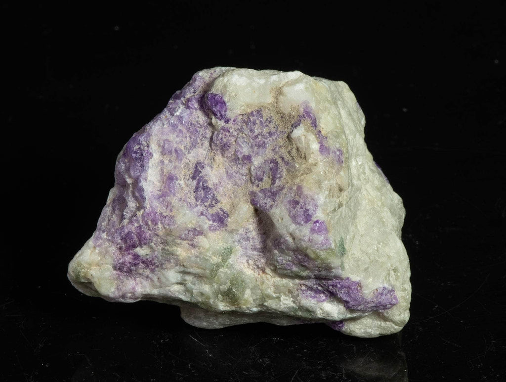 Tenebrescent hackmanite from Afghanistan.