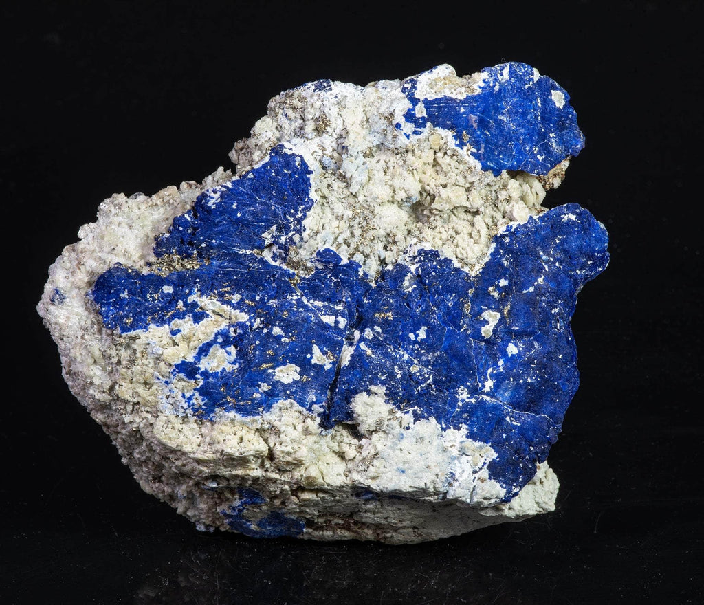 Phlogopite, Calcite, Diopside, Blue Lazurite from Afghanistan