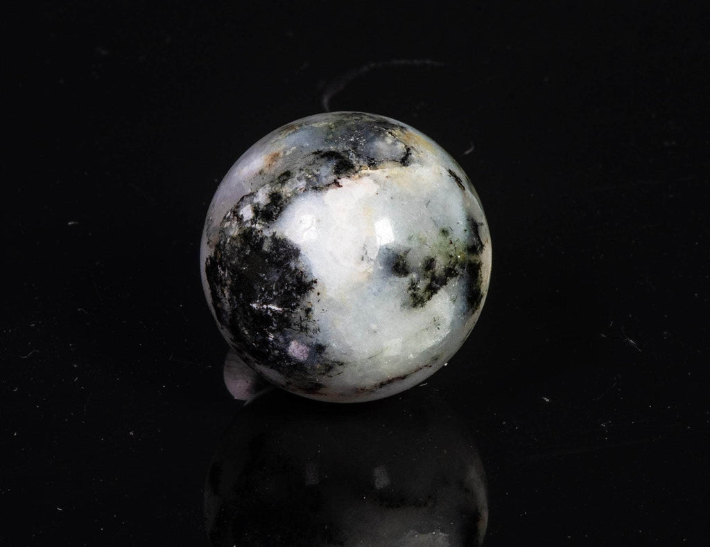 Tugtupite, Minor Polylithionite Sphere from Greenland
