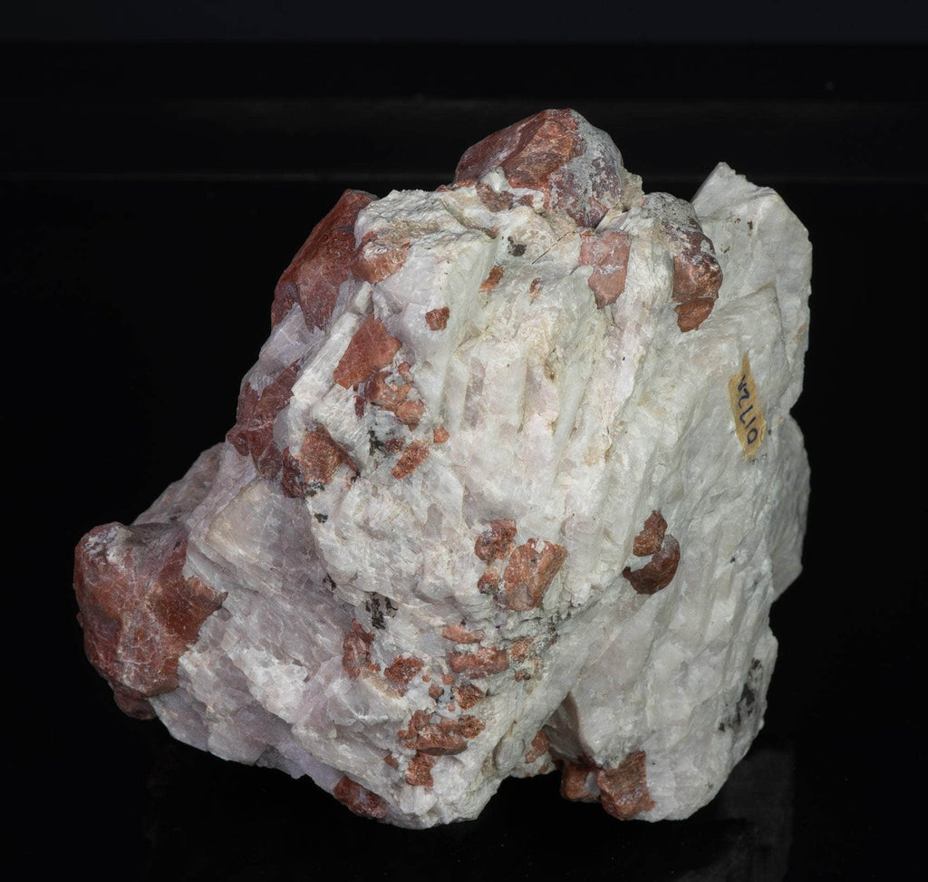 Willemite Crystals, Calcite - Sterling Hill Mine, New Jersey, USA