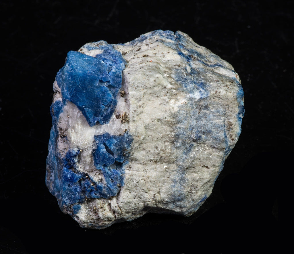 A mineral specimen of afghanite crystals from aghanistan