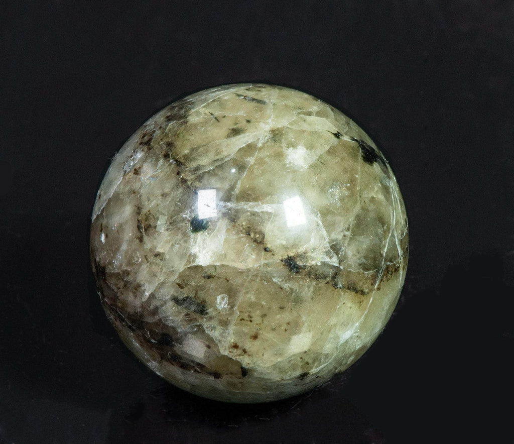 Fluorescent Sodalite Sphere, Very Tenebrescent