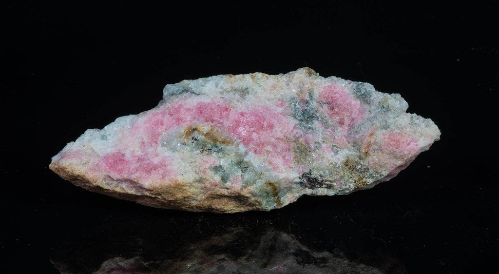 gem red tugtupite from greenland