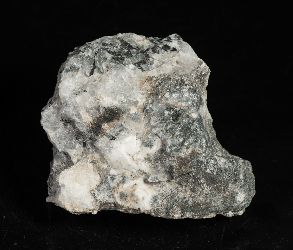 A mineral specimen that features rich polylithionite and chkalovite.