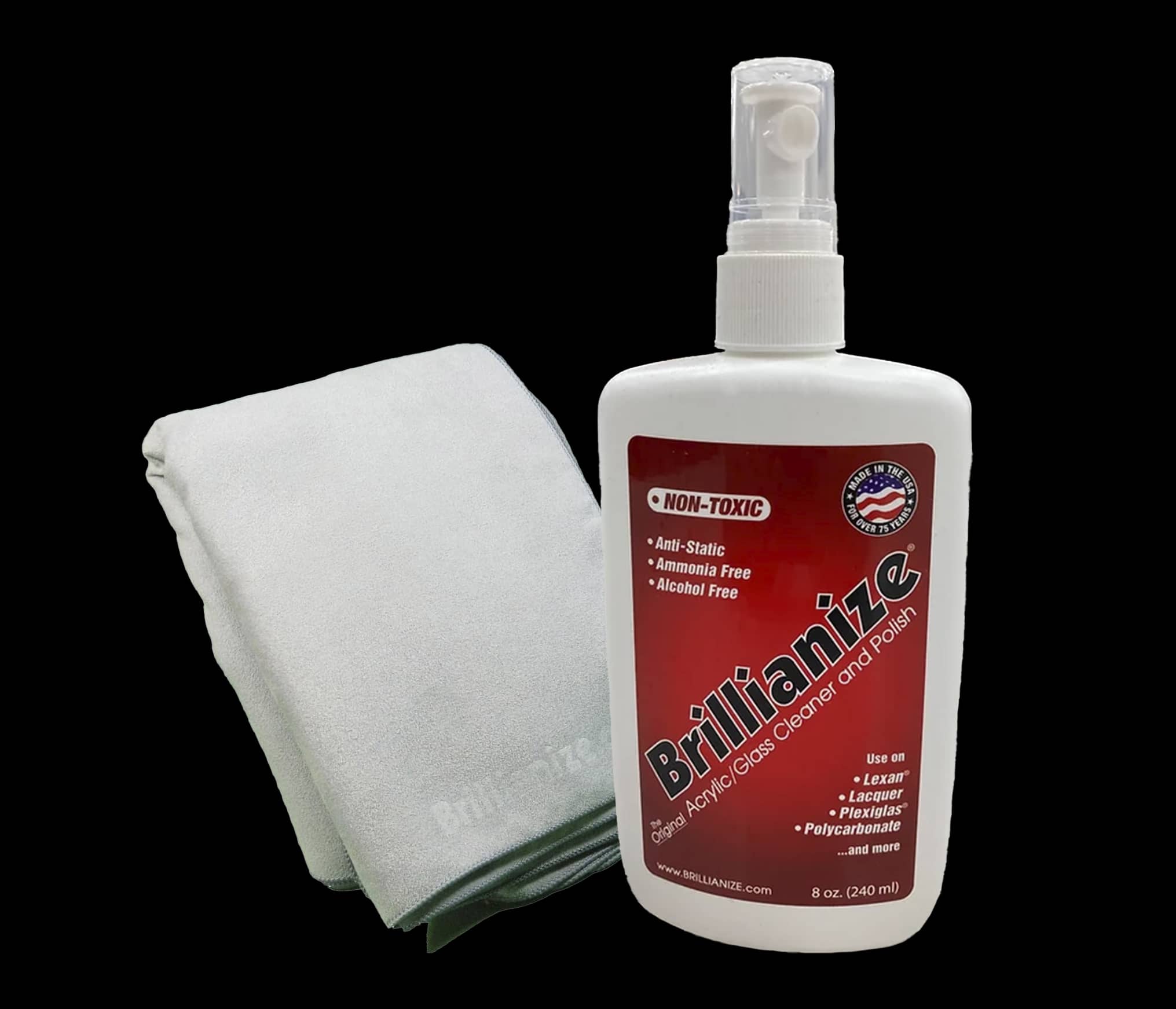 Plastic Cleaner Kit by Brillianize for polycarbonate - The