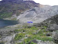 Campground at Kangerlussaq