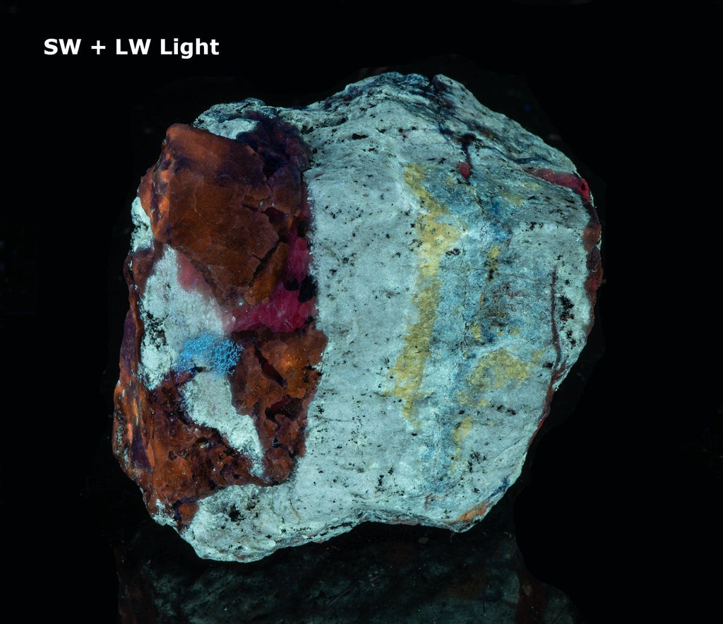 A mineral specimen of afghanite crystals from aghanistan
