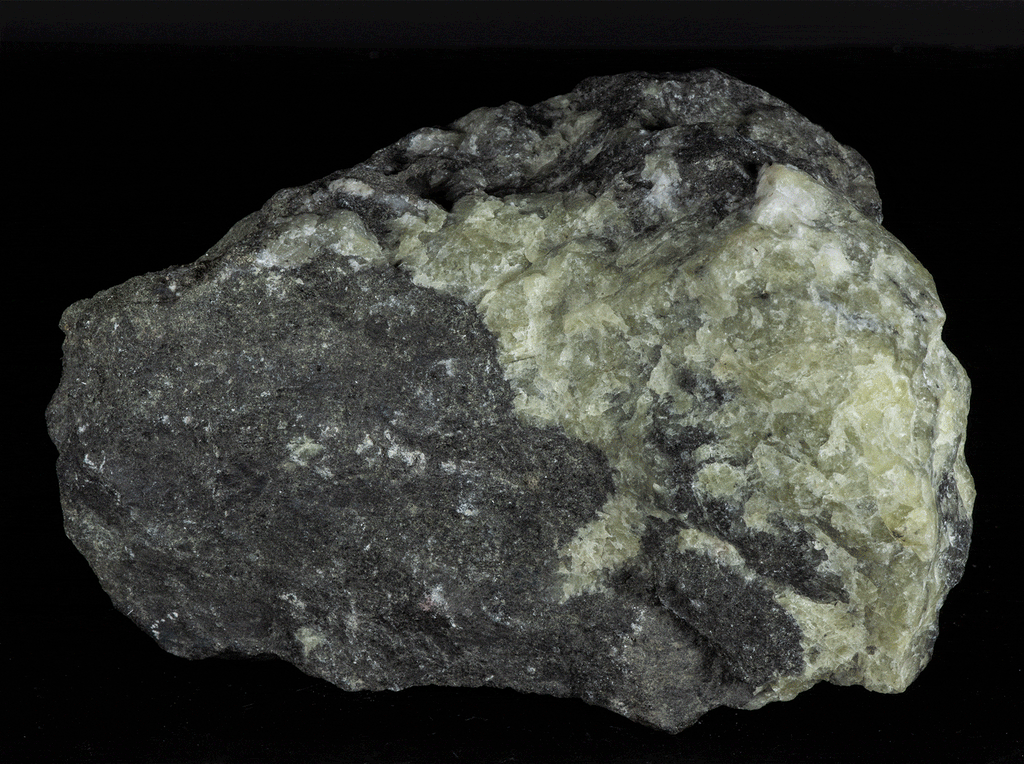 Emerald green sodalite specimen