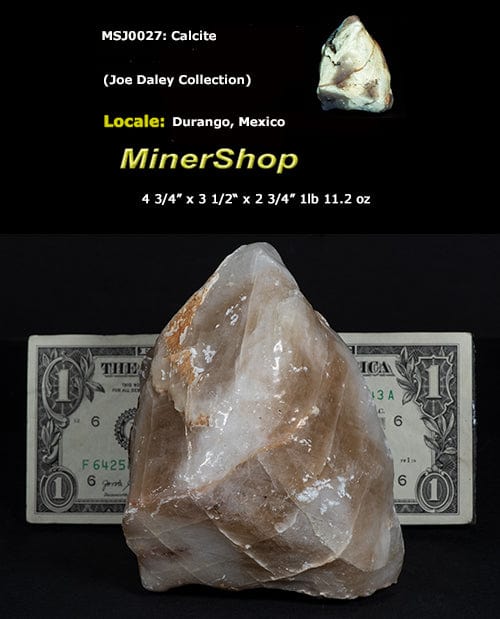 Bright calcite specimen from Durango, Mexico