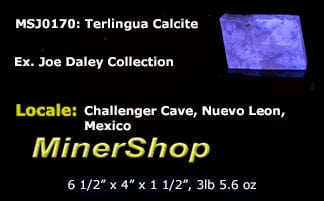 Calcite Rhomb From Mexico