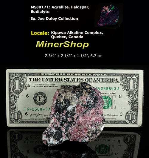 Agrellite, Eudialyte, Feldspar - Canada