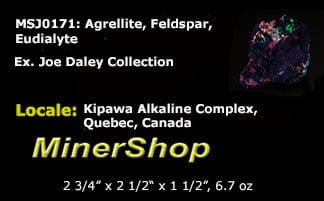 Agrellite, Eudialyte, Feldspar - Canada
