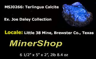 Terlingua Calcite from Texas