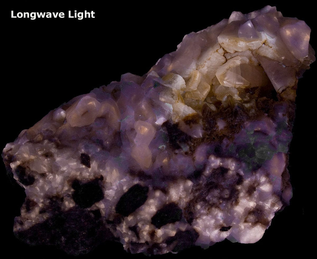 Calcite, Fluorite, Quartz from Tenneessee, USA